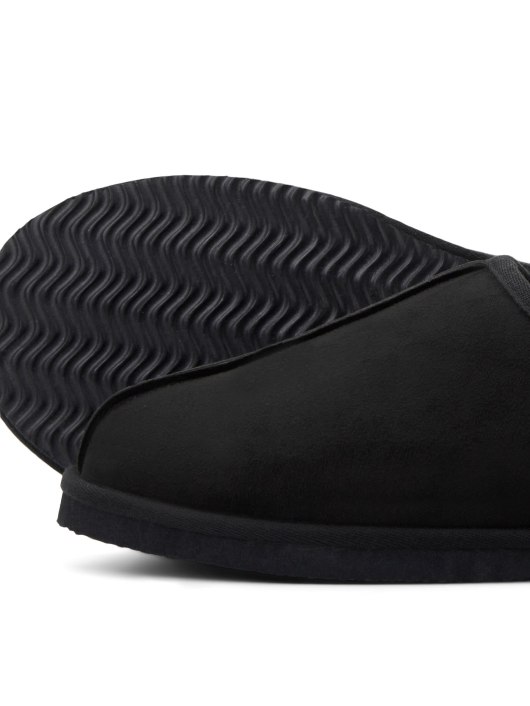Jack & Jones JFWDUDELY İçi Kürklü Ev Terliği Siyah 12187557