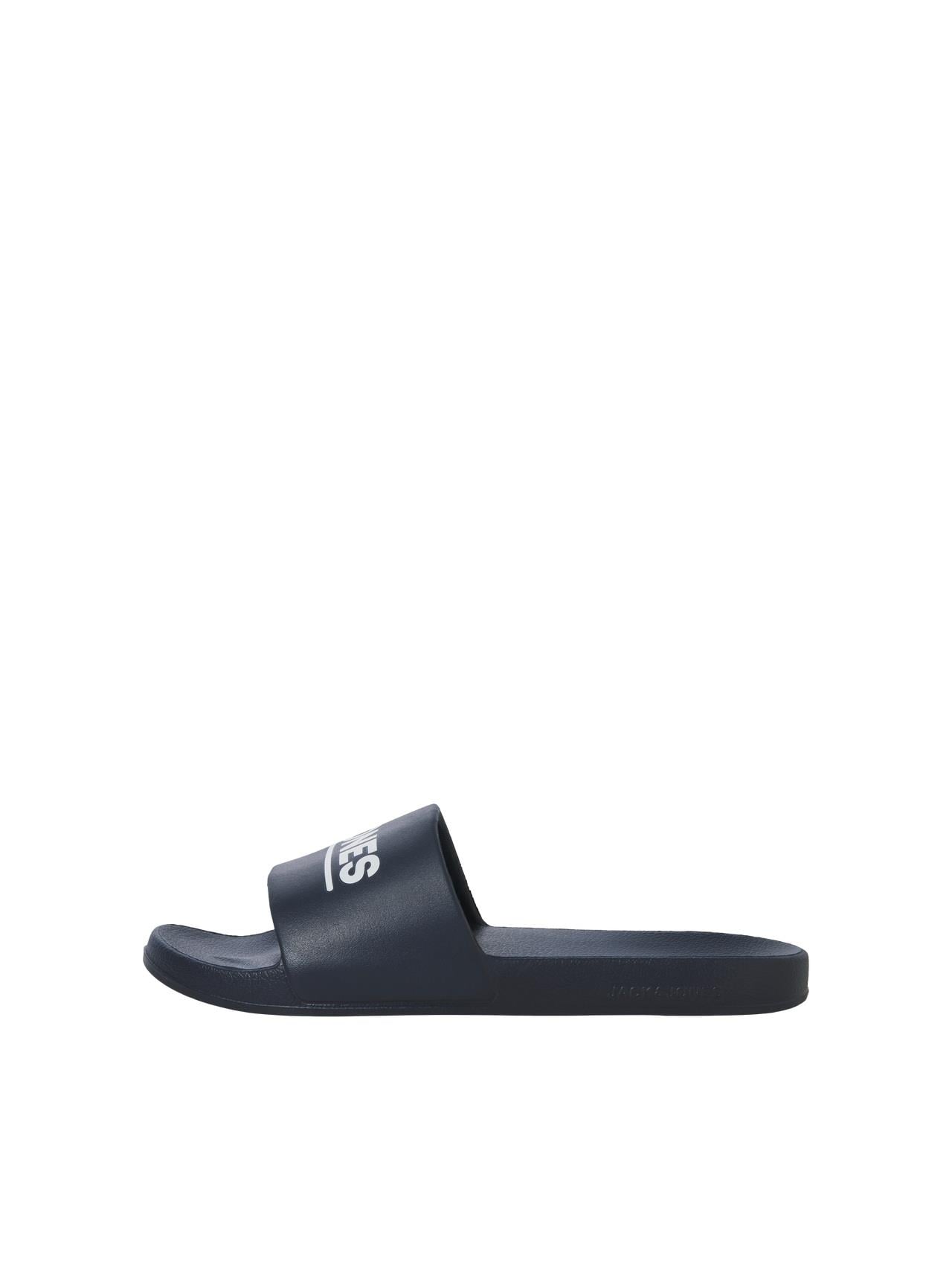 Jack & Jones JFWOLLIE SLIDER Erkek Günlük Plaj Terlik 12236477 Antrasit