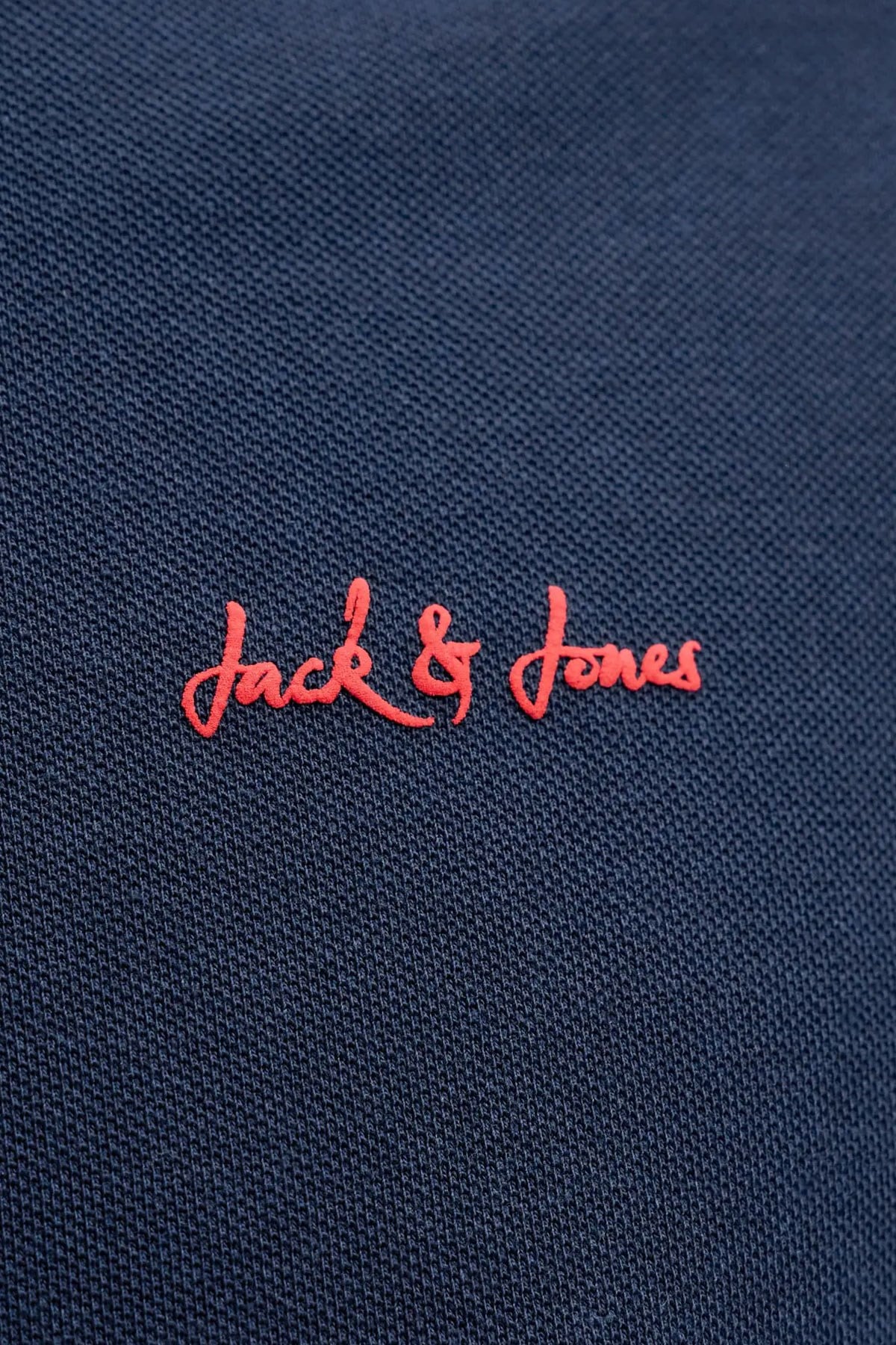 Jack & Jones Jjblaze Polo Yakalı Lacivert Tshirt 12288376