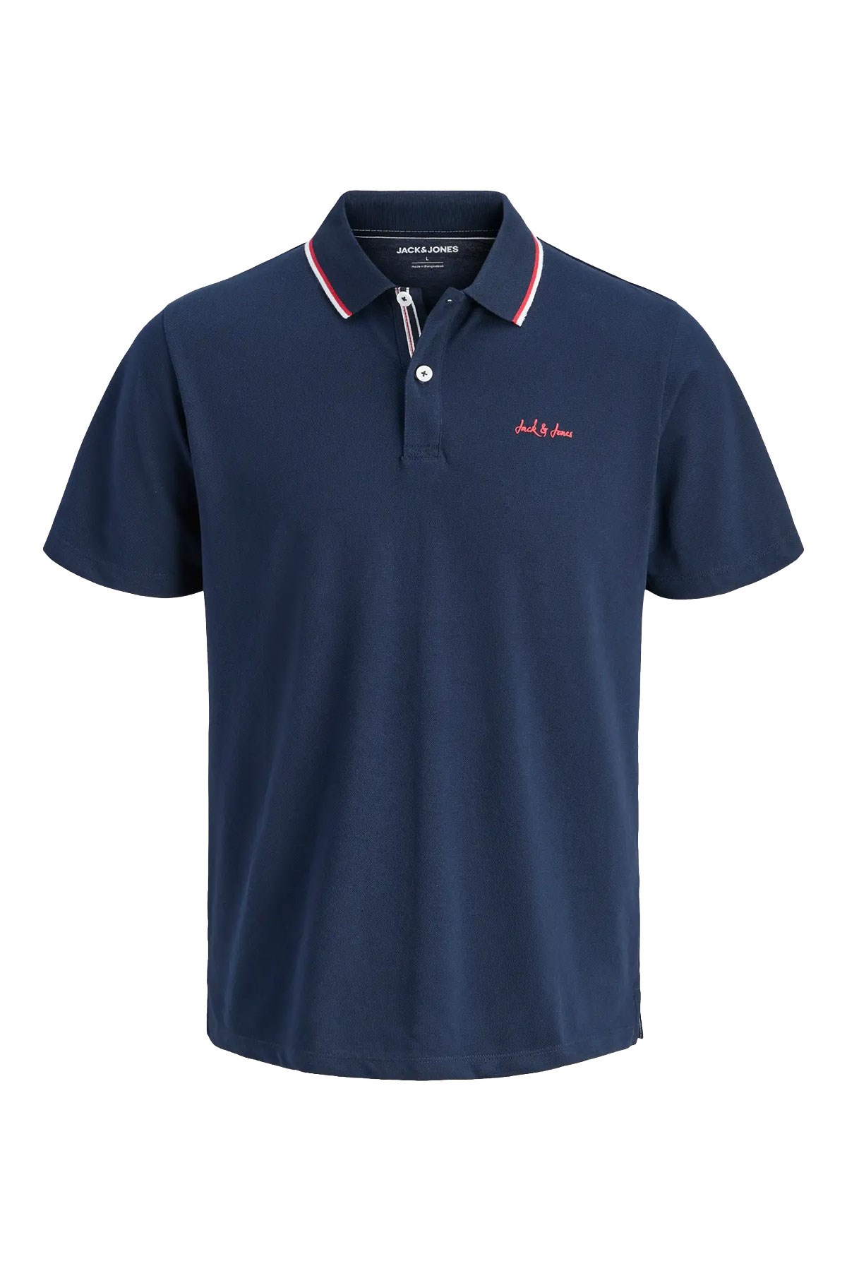 Jack & Jones Jjblaze Polo Yakalı Lacivert Tshirt 12288376