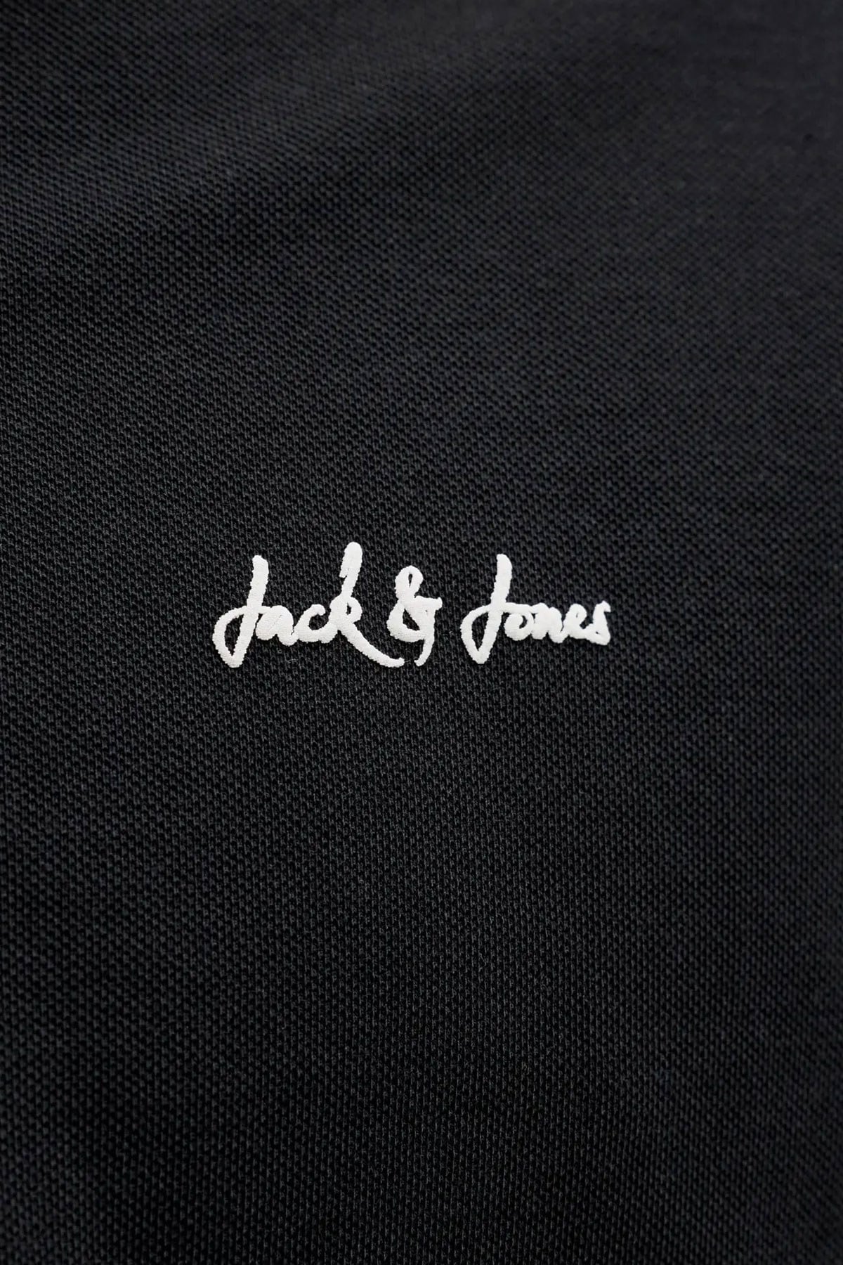 Jack & Jones Jjblaze Polo Yakalı Siyah Tshirt 12288376