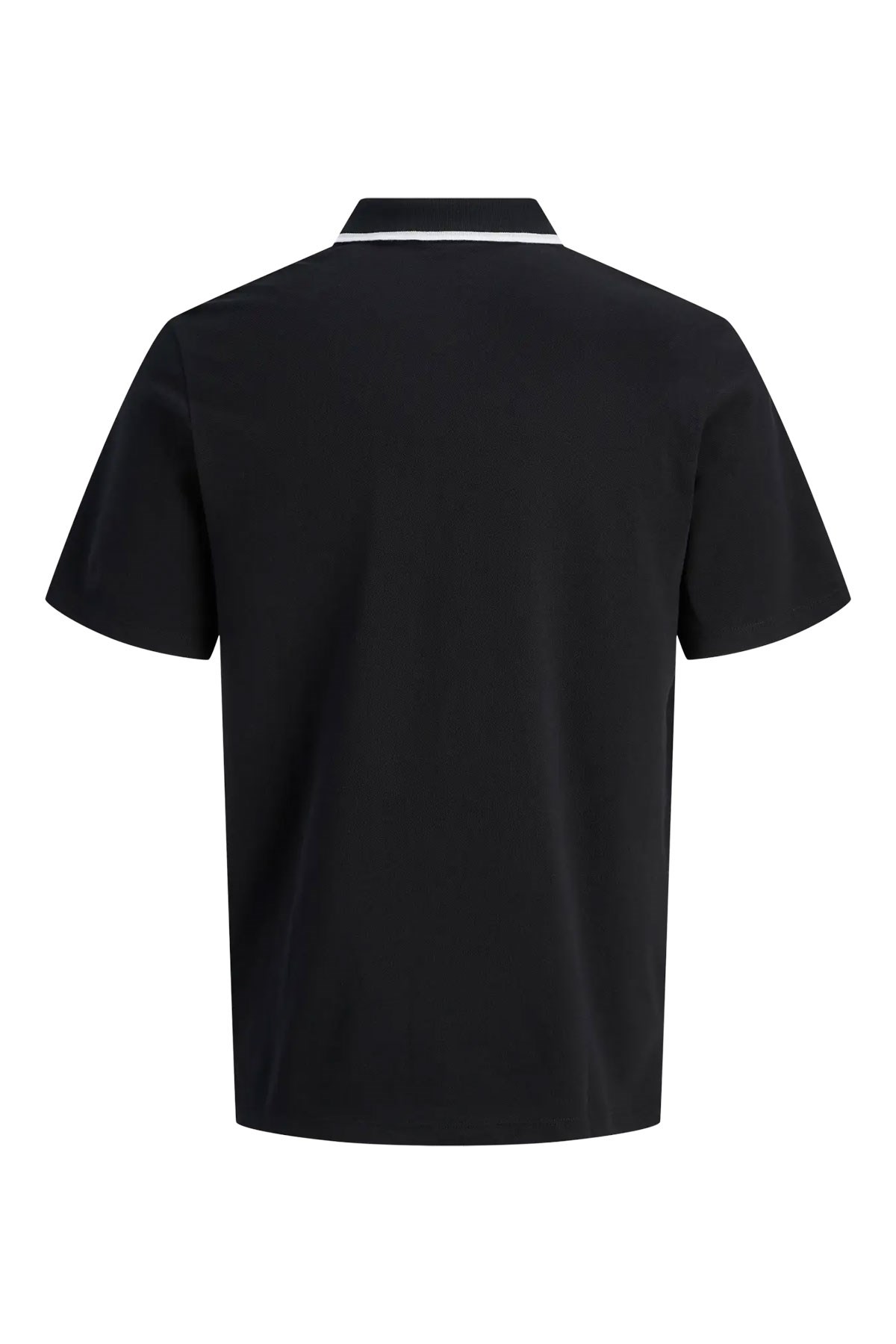 Jack & Jones Jjblaze Polo Yakalı Siyah Tshirt 12288376
