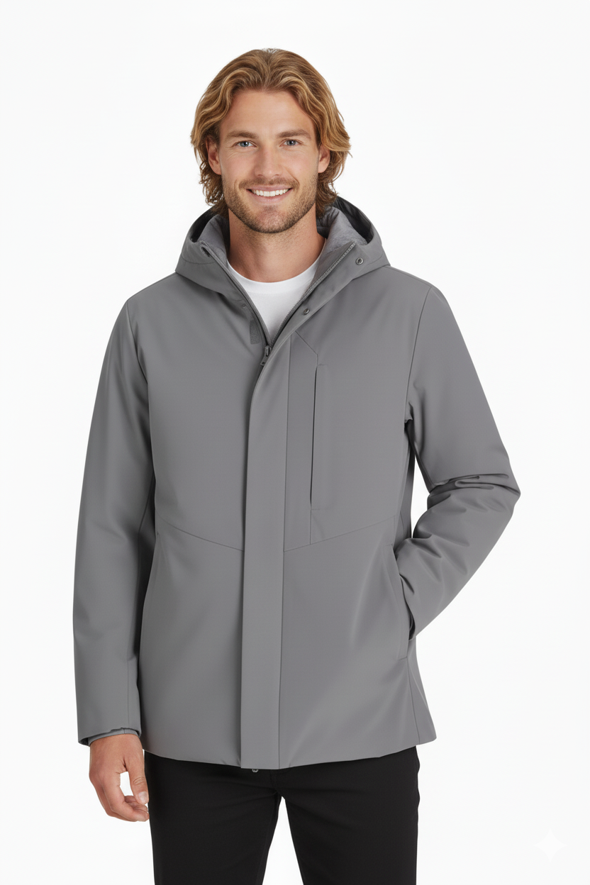 Jack & Jones JJEKEEN JACKET Erkek Mont Gri 12278781