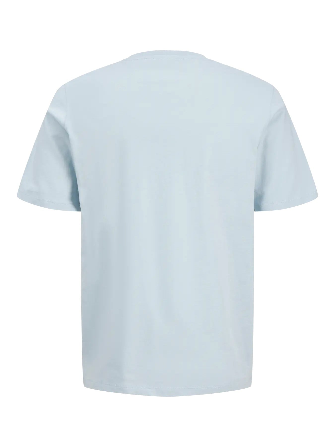 Jack & Jones JJHONOLULU SHAPE TEE SS CREW NECK LN Logolu Erkek Gök Mavisi Tişört 12288088