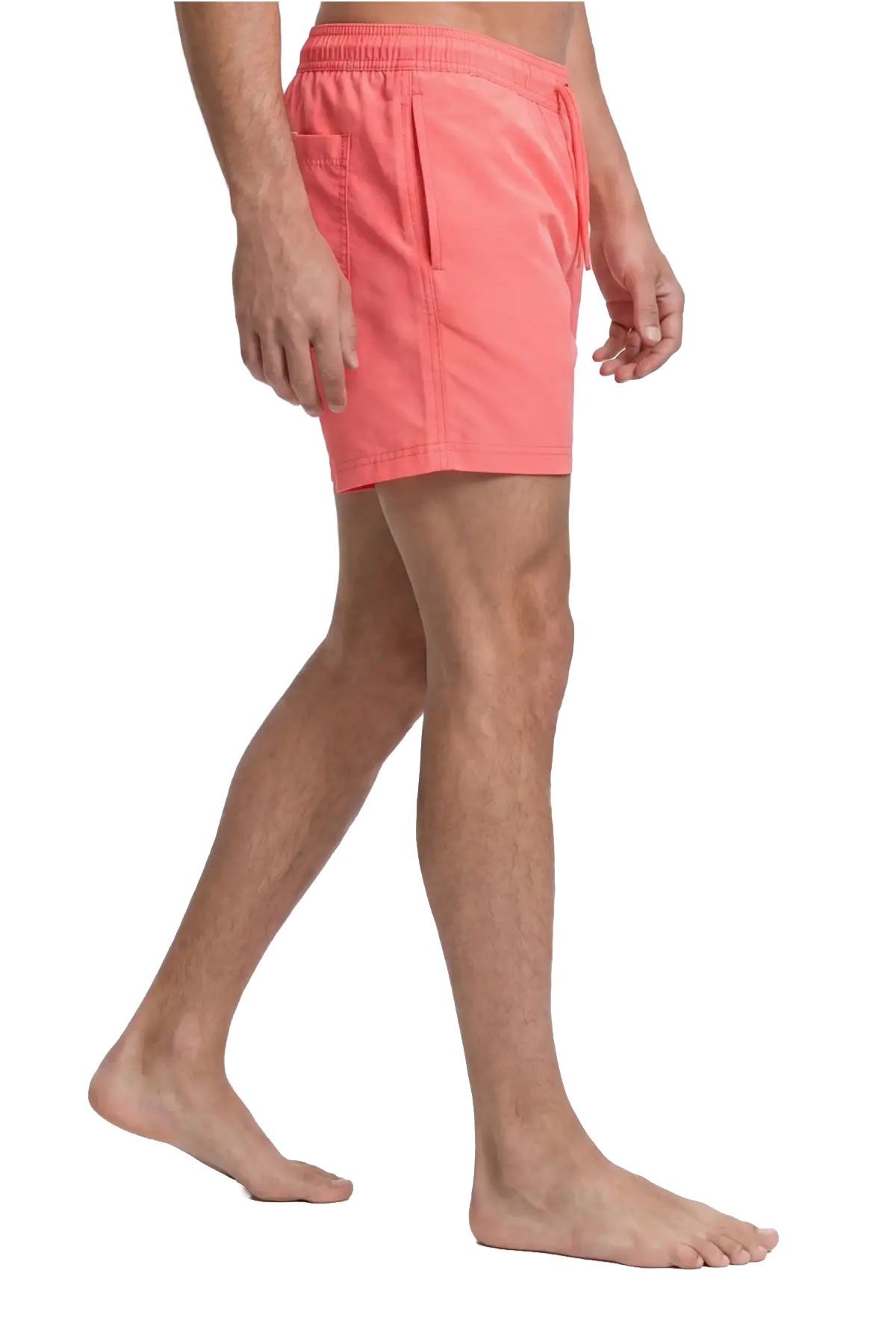 Jack & Jones Jpstmaui Tropic Erkek Hot Coral Deniz Şortu 12291385