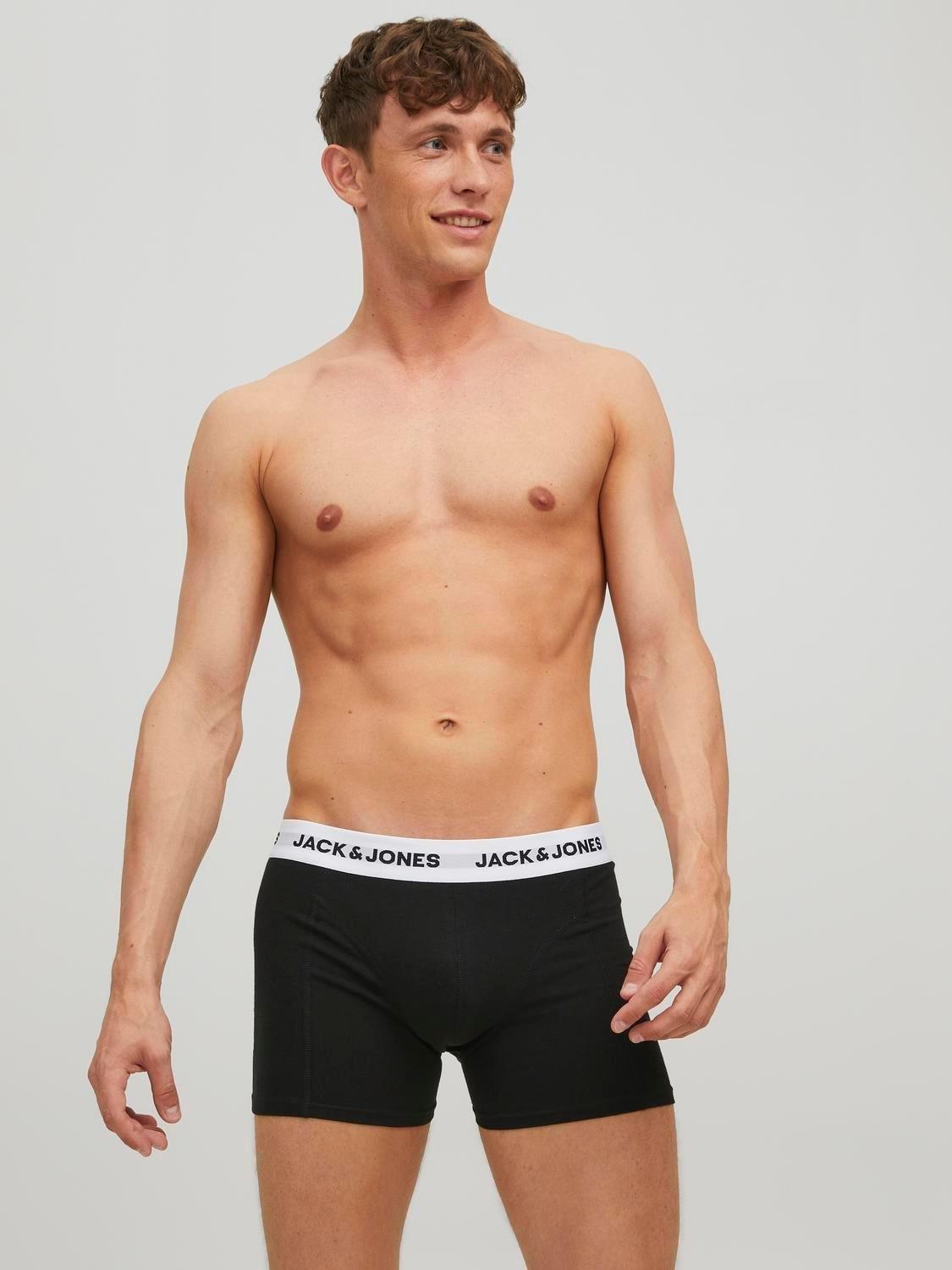 Jack & Jones Sense Erkek 3 Lü Set Siyah B Boxer 12213629 SB v2
