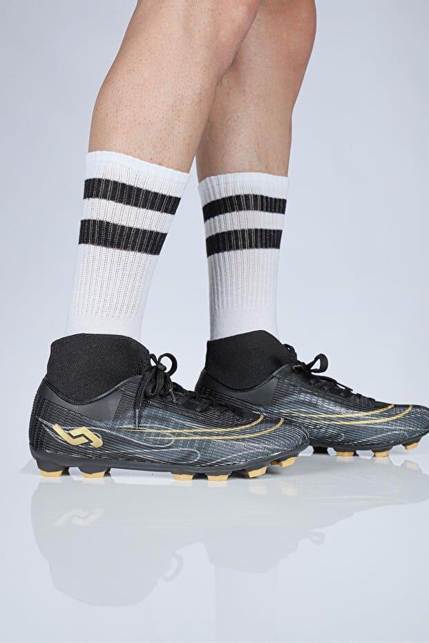 Jump 29676 Fg Siyah Çoraplı Futbol Krampon