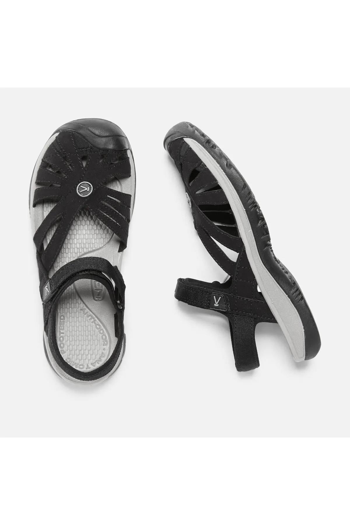 Keen Rose Sandal Siyah Outdoor Tracking Sandalet Ayakkabı 1008783