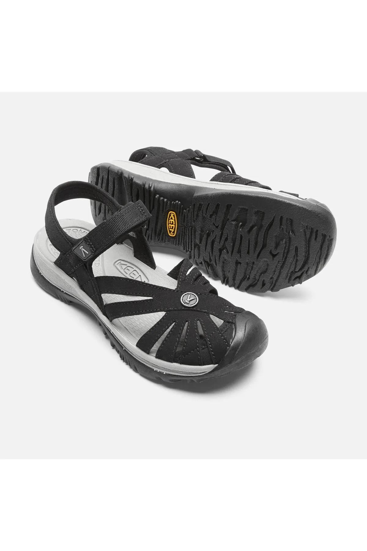 Keen Rose Sandal Siyah Outdoor Tracking Sandalet Ayakkabı 1008783