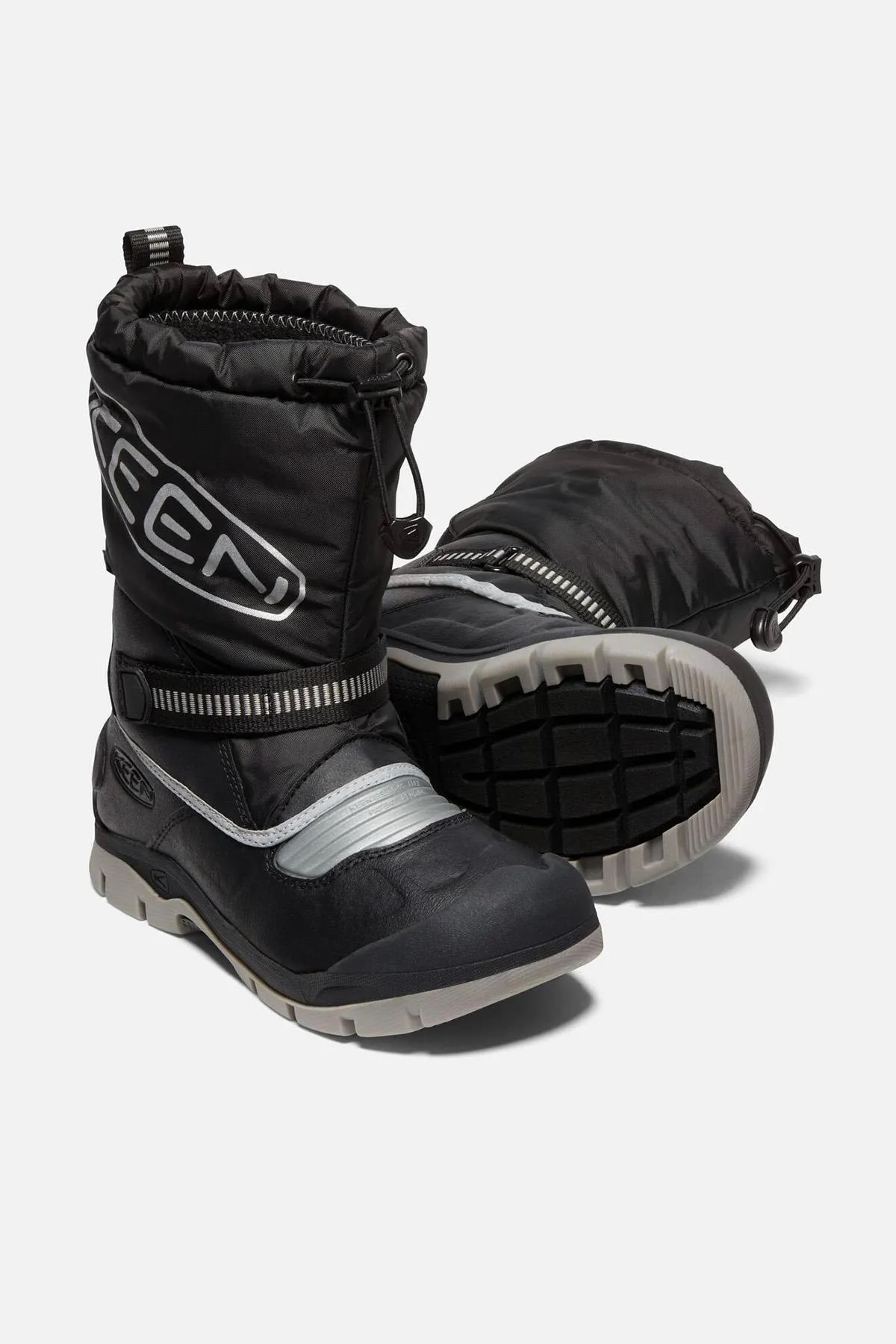 Keen Snow Troll Wp Kadın Unisex Çocuk Su Geçirmez Bot Kar Çizmesi Siyah 1026753