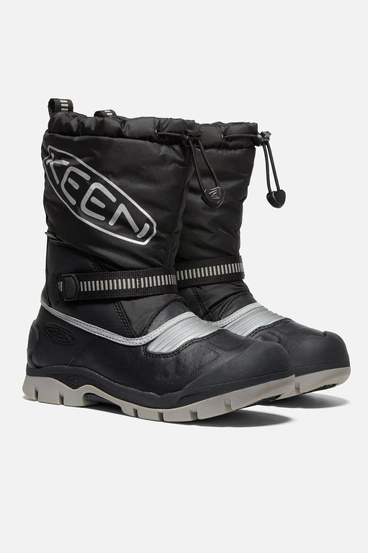 Keen Snow Troll Wp Kadın Unisex Çocuk Su Geçirmez Bot Kar Çizmesi Siyah 1026753