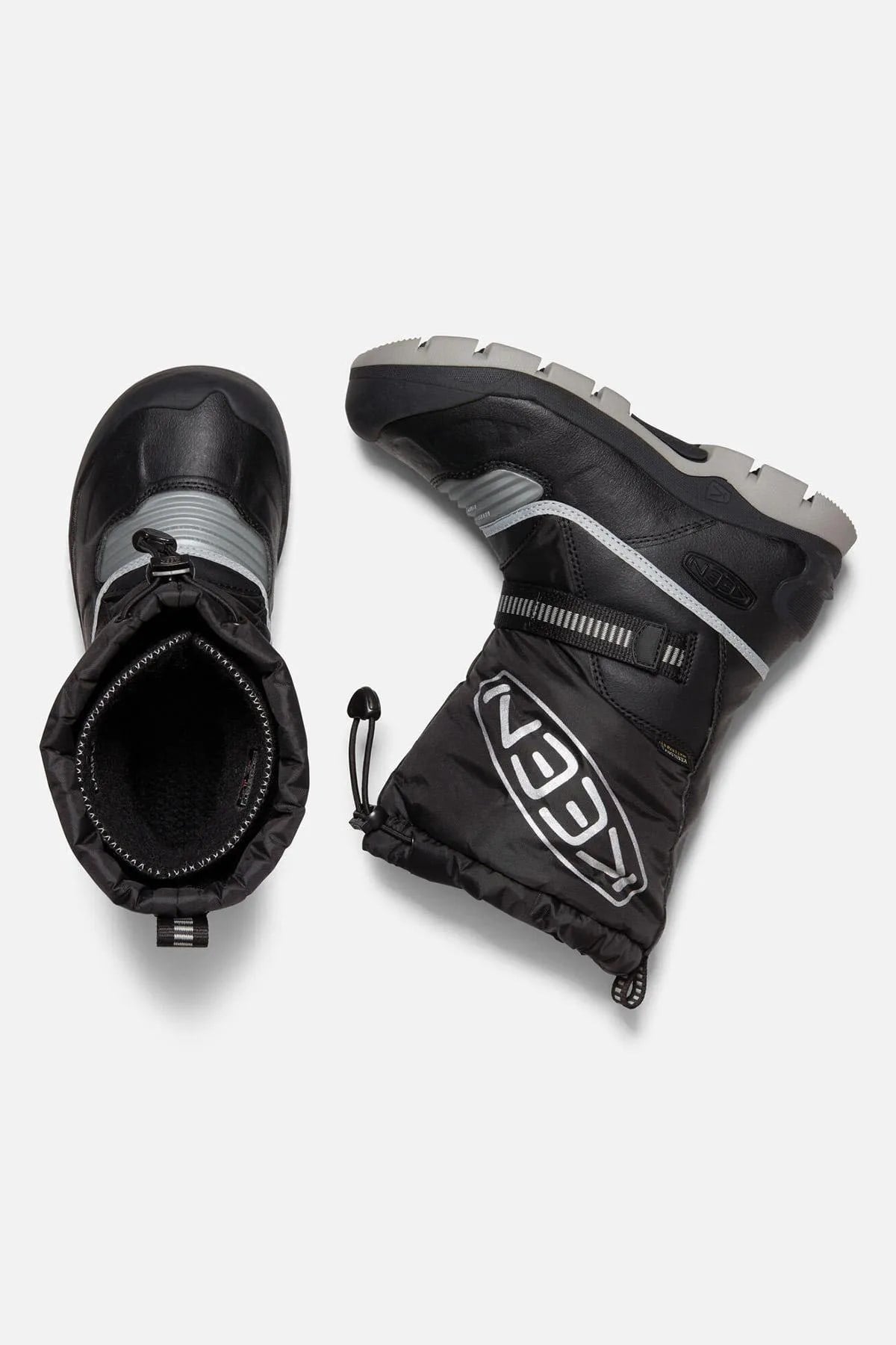 Keen Snow Troll Wp Kadın Unisex Çocuk Su Geçirmez Bot Kar Çizmesi Siyah 1026753