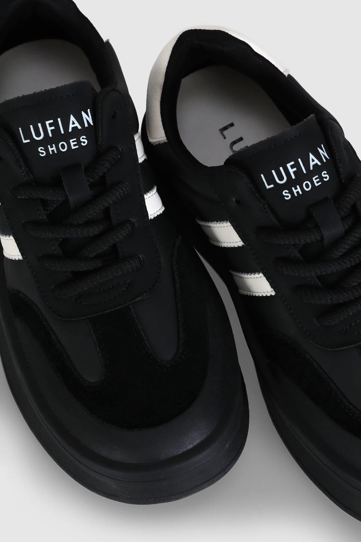 Lufian Christina Siyah Kadın Sneaker Ayakkabı 122230019