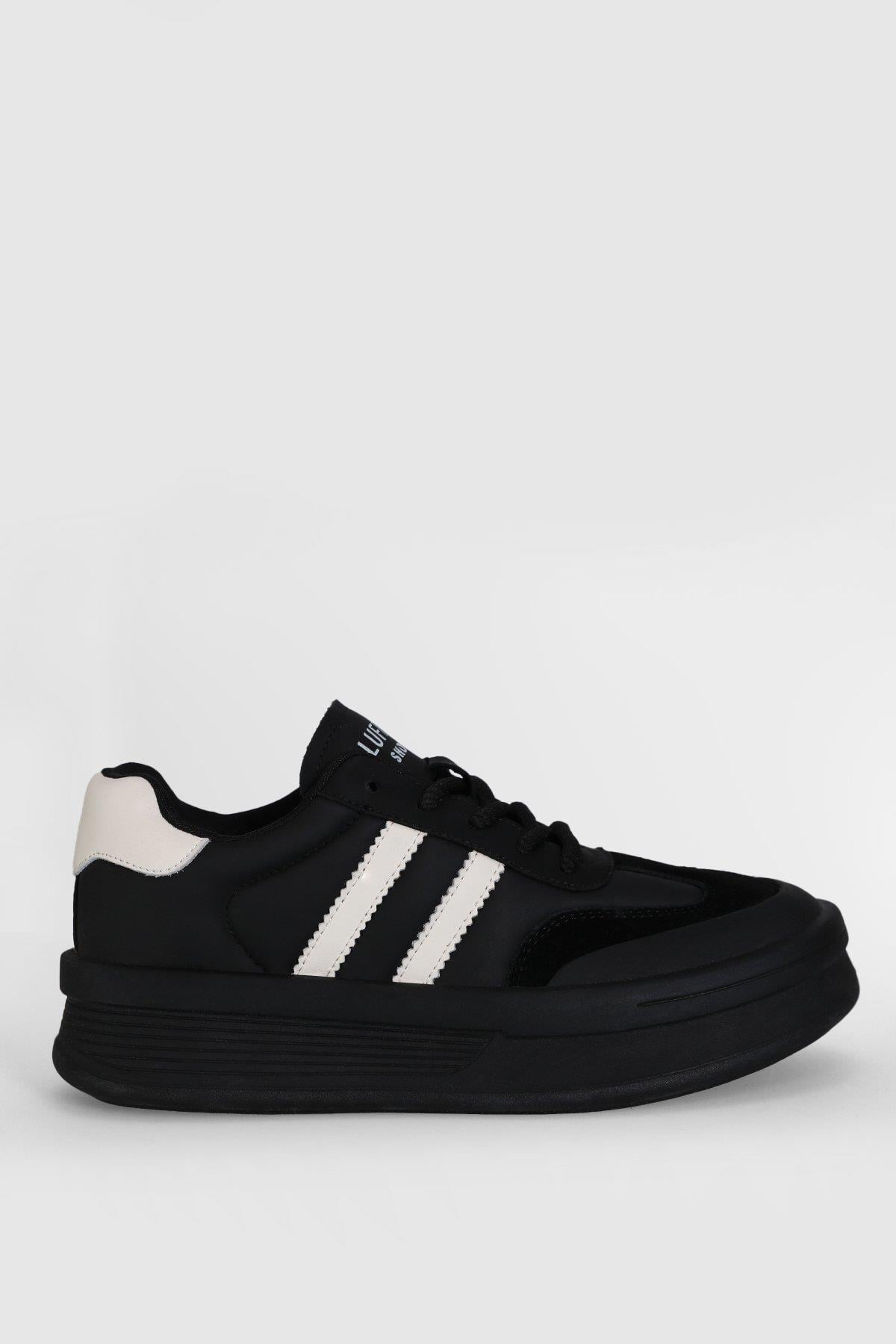 Lufian Christina Siyah Kadın Sneaker Ayakkabı 122230019