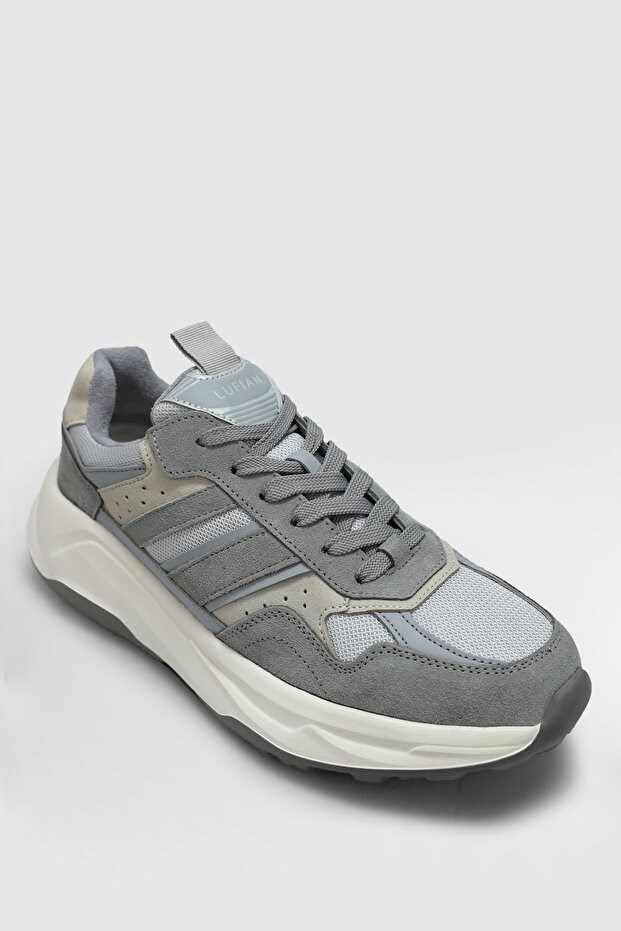 Lufian Eduard Gri Erkek Sneaker Ayakkabı 112230235