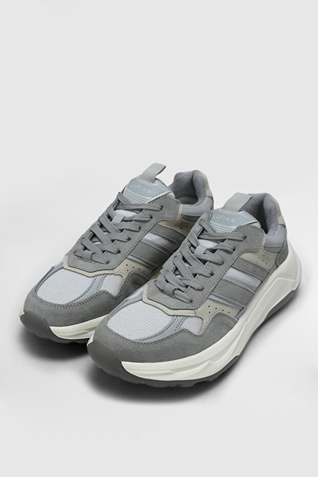 Lufian Eduard Gri Erkek Sneaker Ayakkabı 112230235