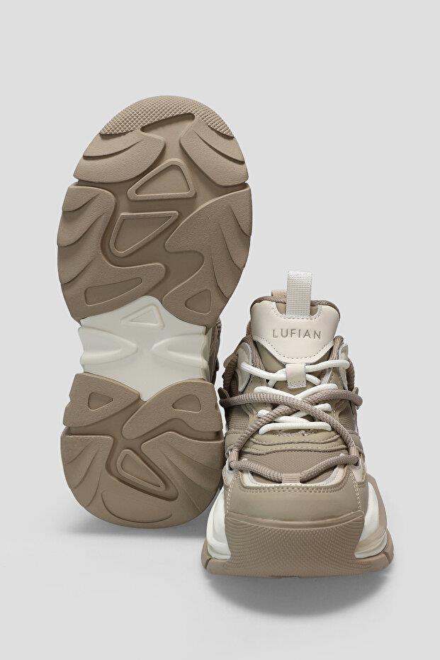 Lufian Kate Bej Kadın Sneaker Ayakkabı 122230015