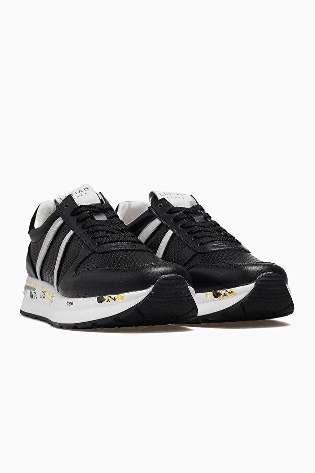 Lufian Rex Siyah Erkek Sneaker Ayakkabı 111230305