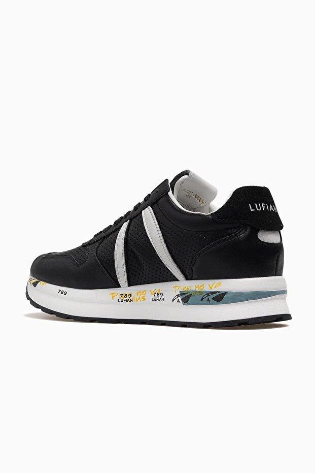 Lufian Rex Siyah Erkek Sneaker Ayakkabı 111230305
