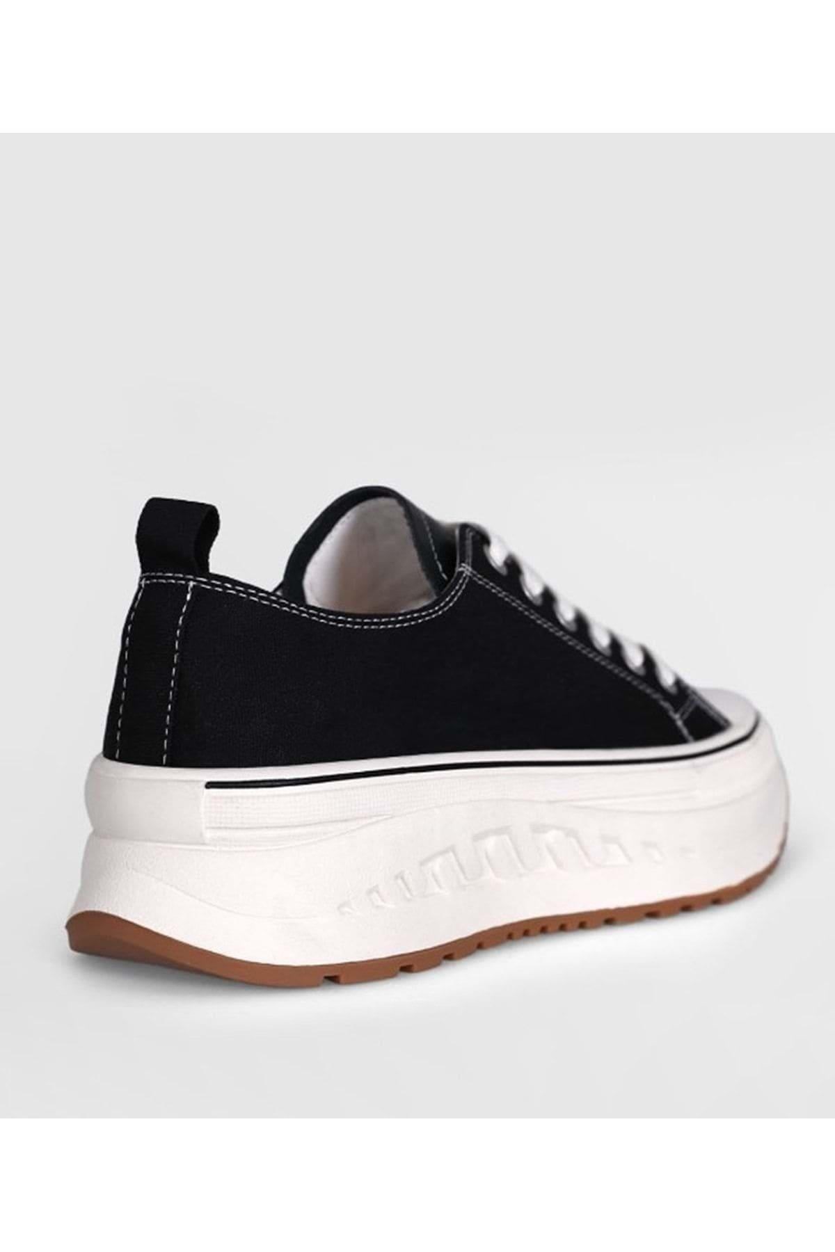 Lufian Shay Siyah Kadın Sneaker Ayakkabı 121230092-006