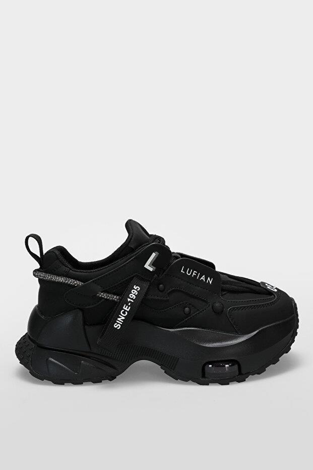 Lufian Stormy Siyah Kadın Sneaker Ayakkabı 122230014