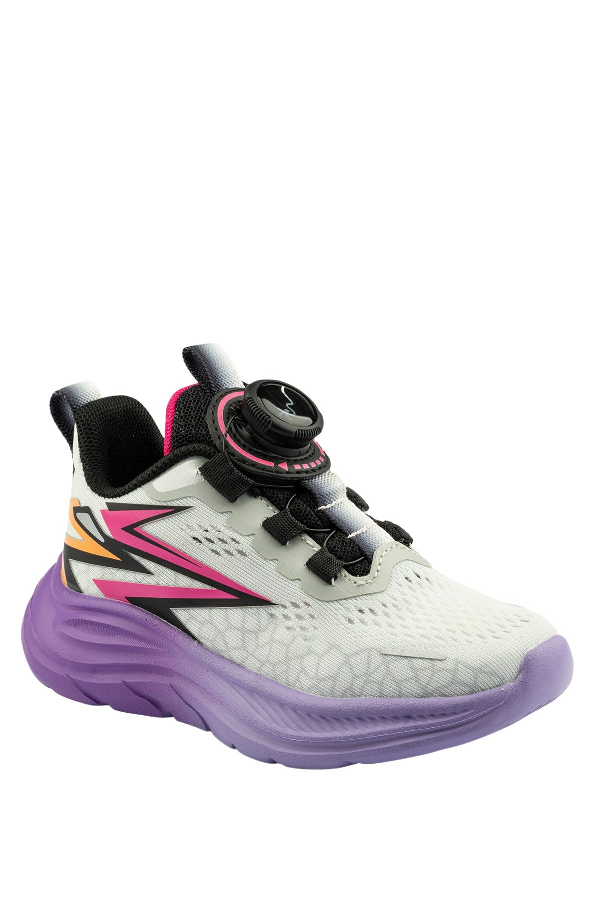 Marco Kids Beyaz Lila Çocuk Patik Spor Ayakkabı 05-26Y537-Z9