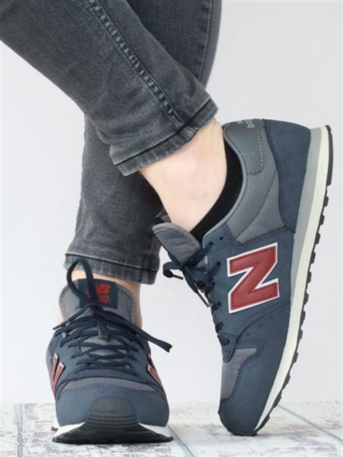 New Balance 500 Laci Kırmızı Erkek Günlük Spor Ayakkabı GM500TS
