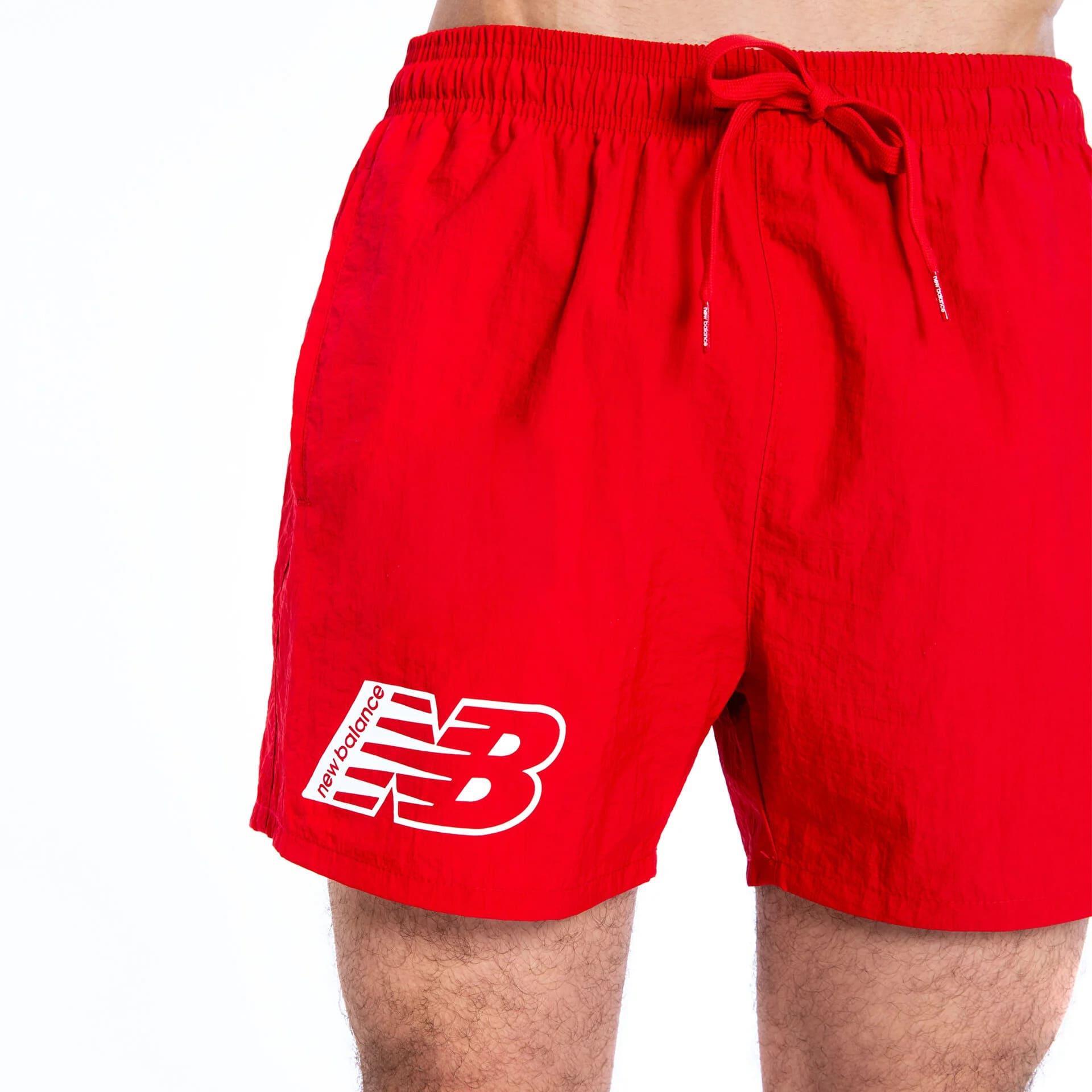 New Balance Erkek Kırmızı Deniz Şortu MNS1325-RED