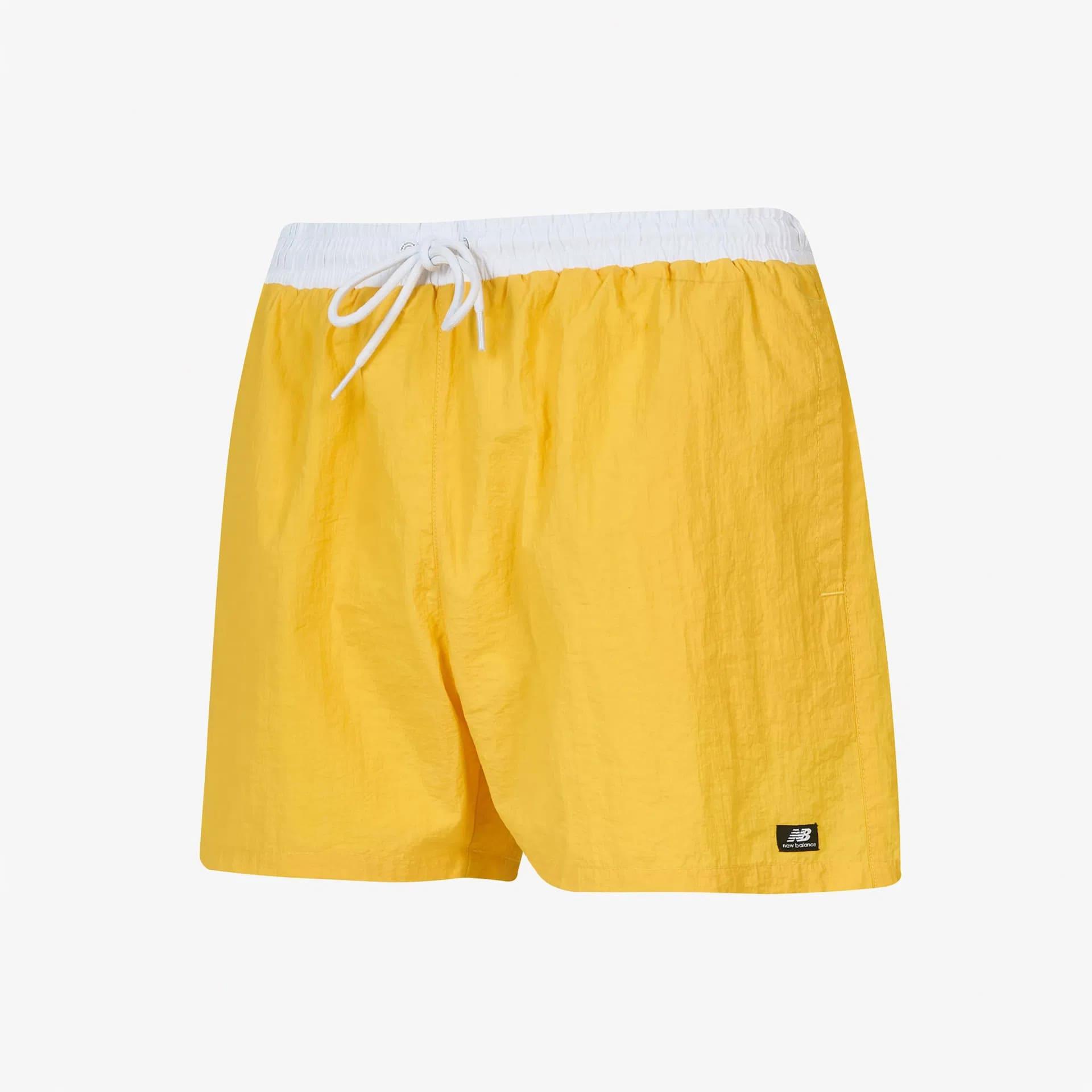 New Balance Erkek Sarı Deniz Şortu MNS1535-FRS