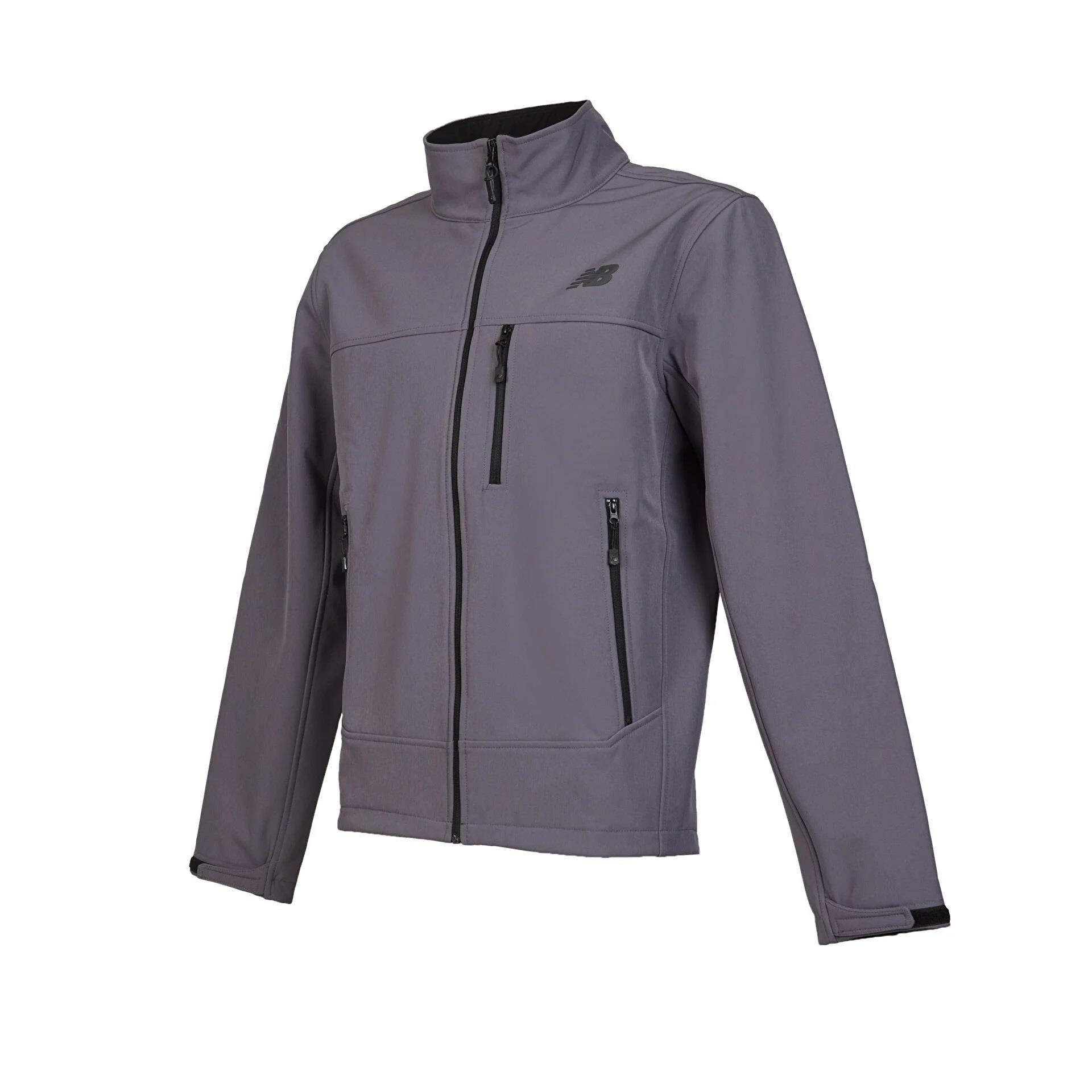 New Balance MNJ3301 ANT SoftShell Jacket Erkek Mont Antrasit