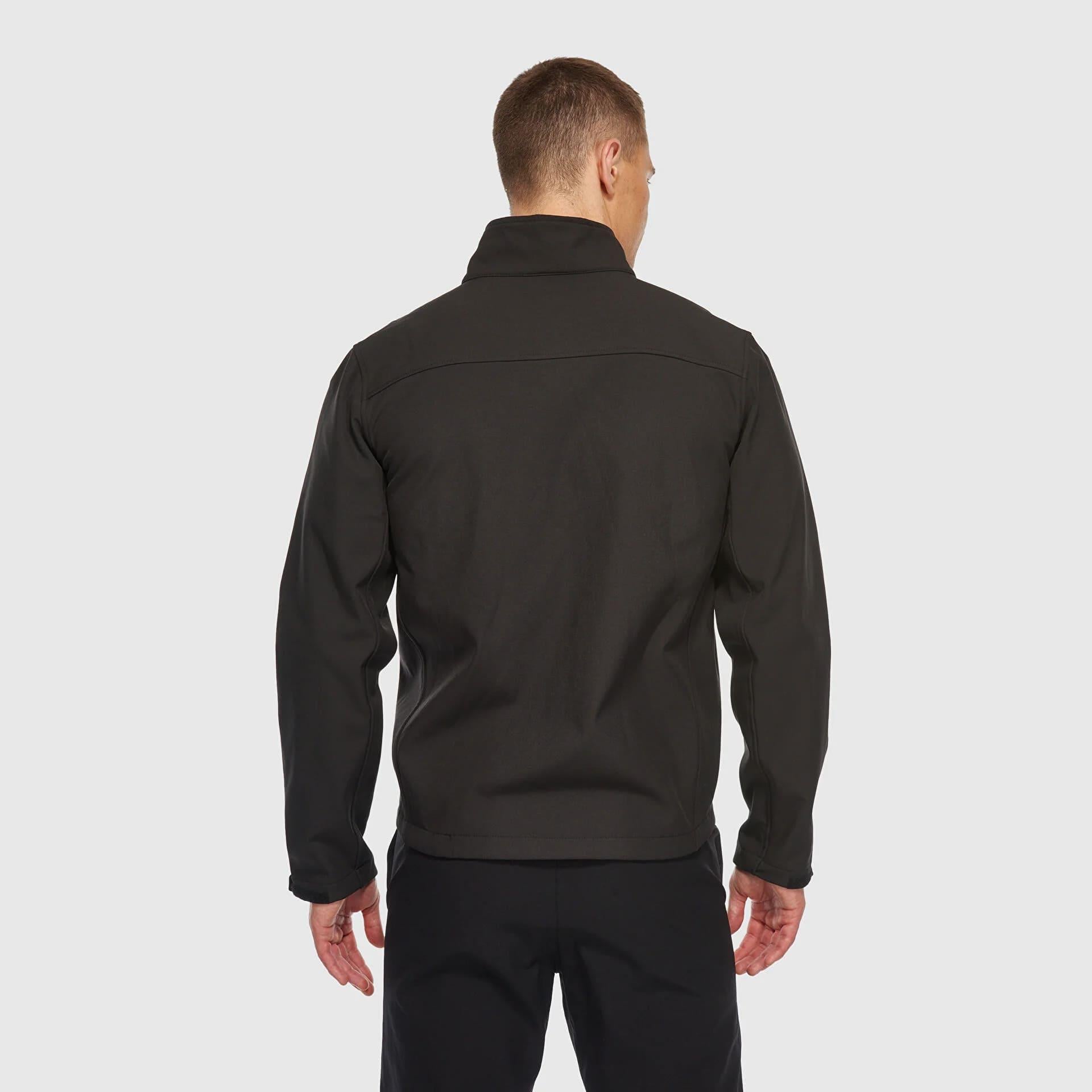 New Balance MNJ3301 BK SoftShell Jacket Erkek Mont Siyah