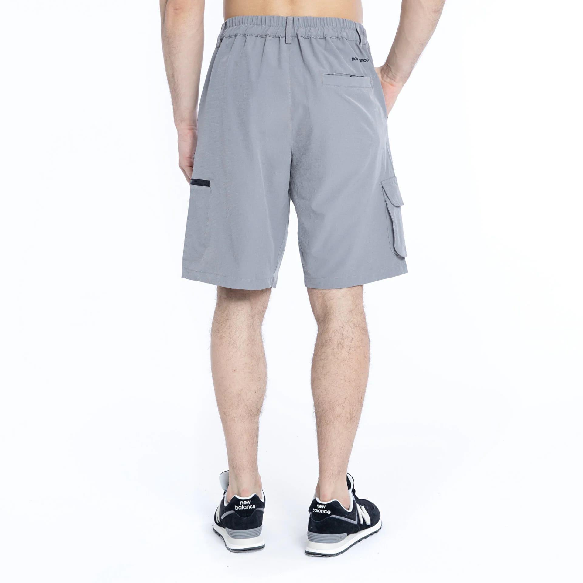 New Balance Nb Man Lifestyle Shorts Gri Erkek Şort MNS1322-AG