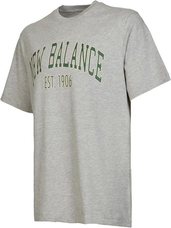 New Balance Tişört Gri Erkek Tshirt MNT3326-AG