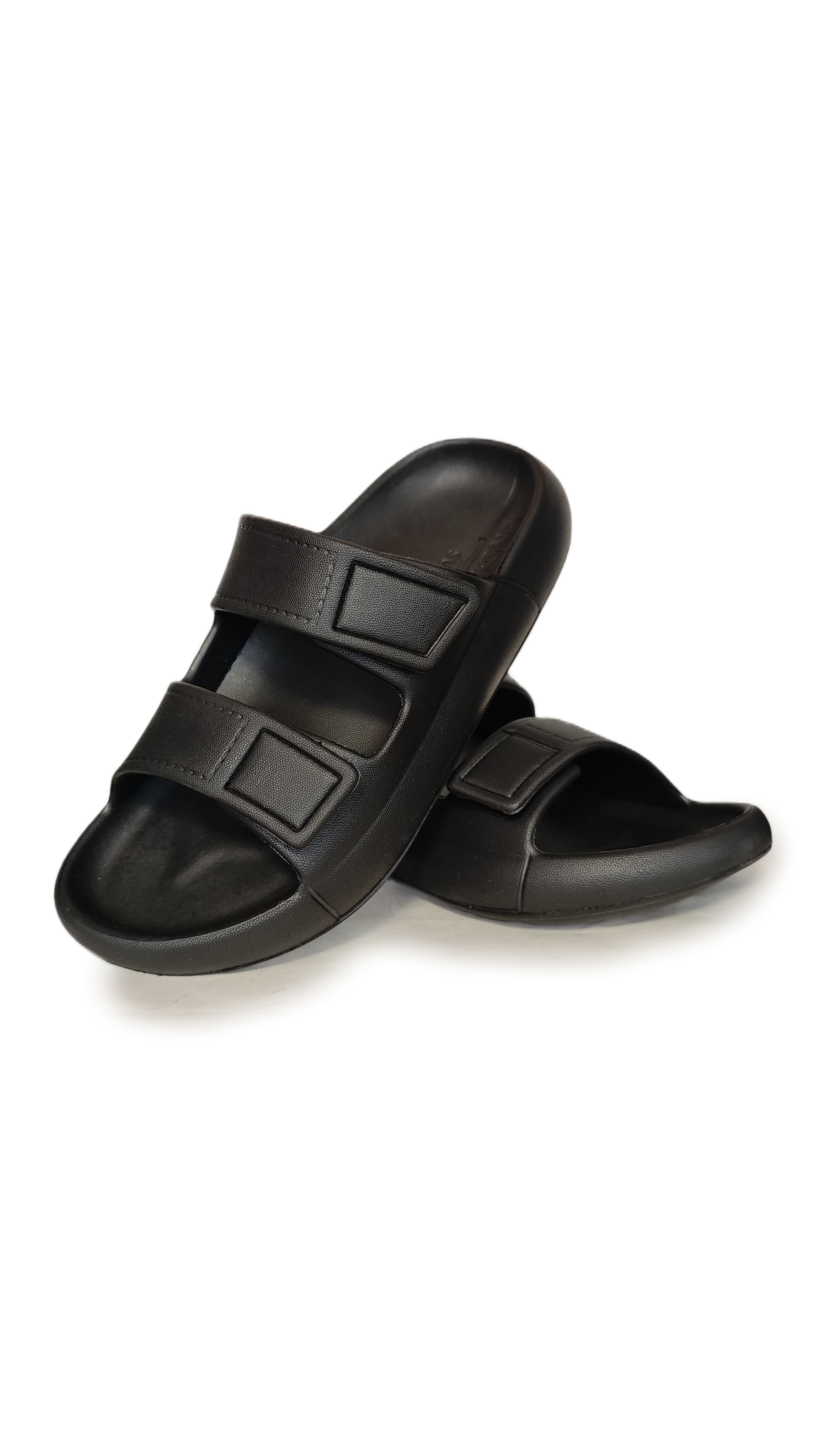 Oregon Shoes FeelUp Comfort Eva Erkek Deniz Günlük Cırtlı Terlik Siyah