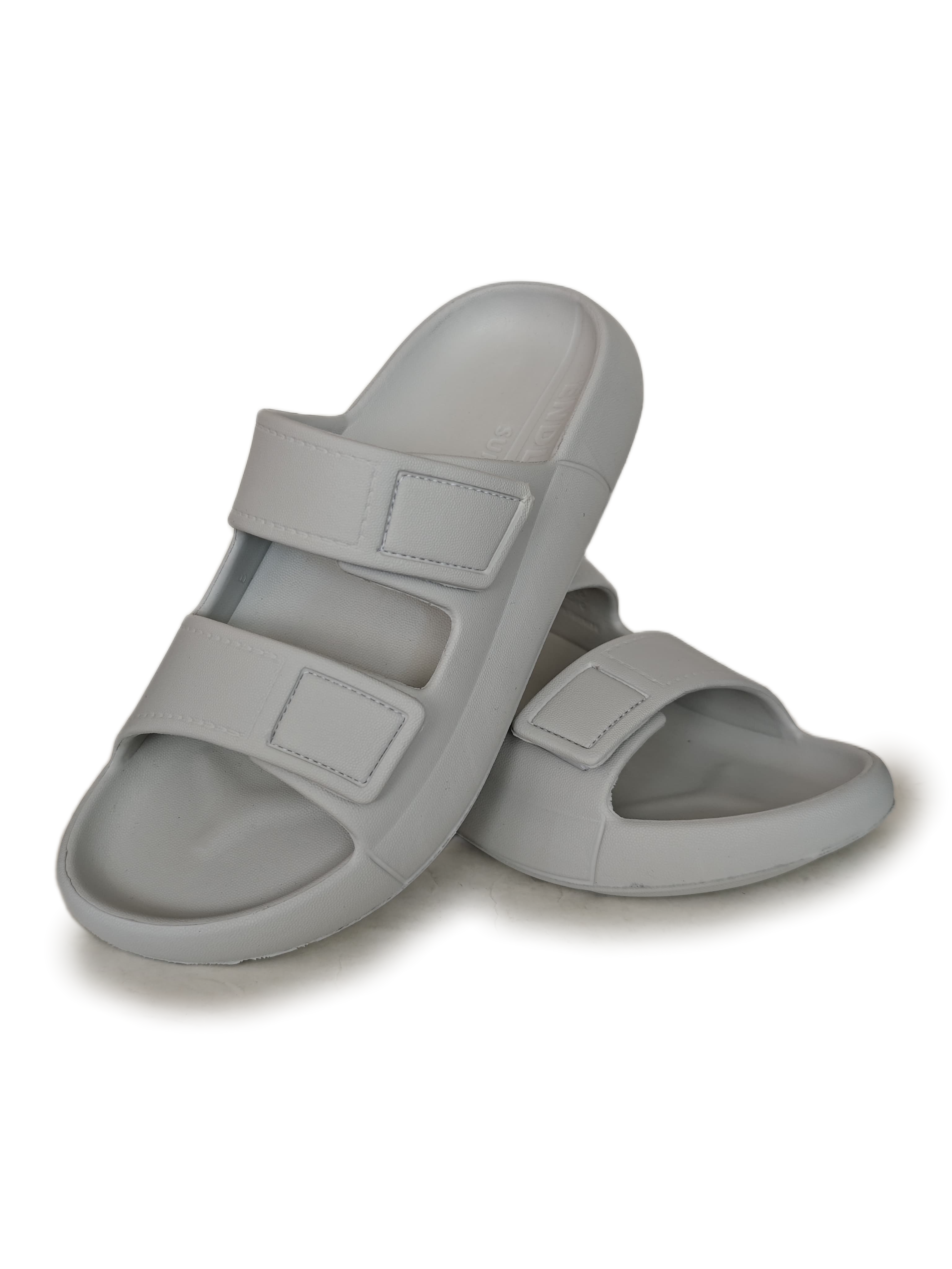 Oregon Shoes FeelUp Comfort Eva Erkek Deniz Günlük Cırtlı Terlik Gri