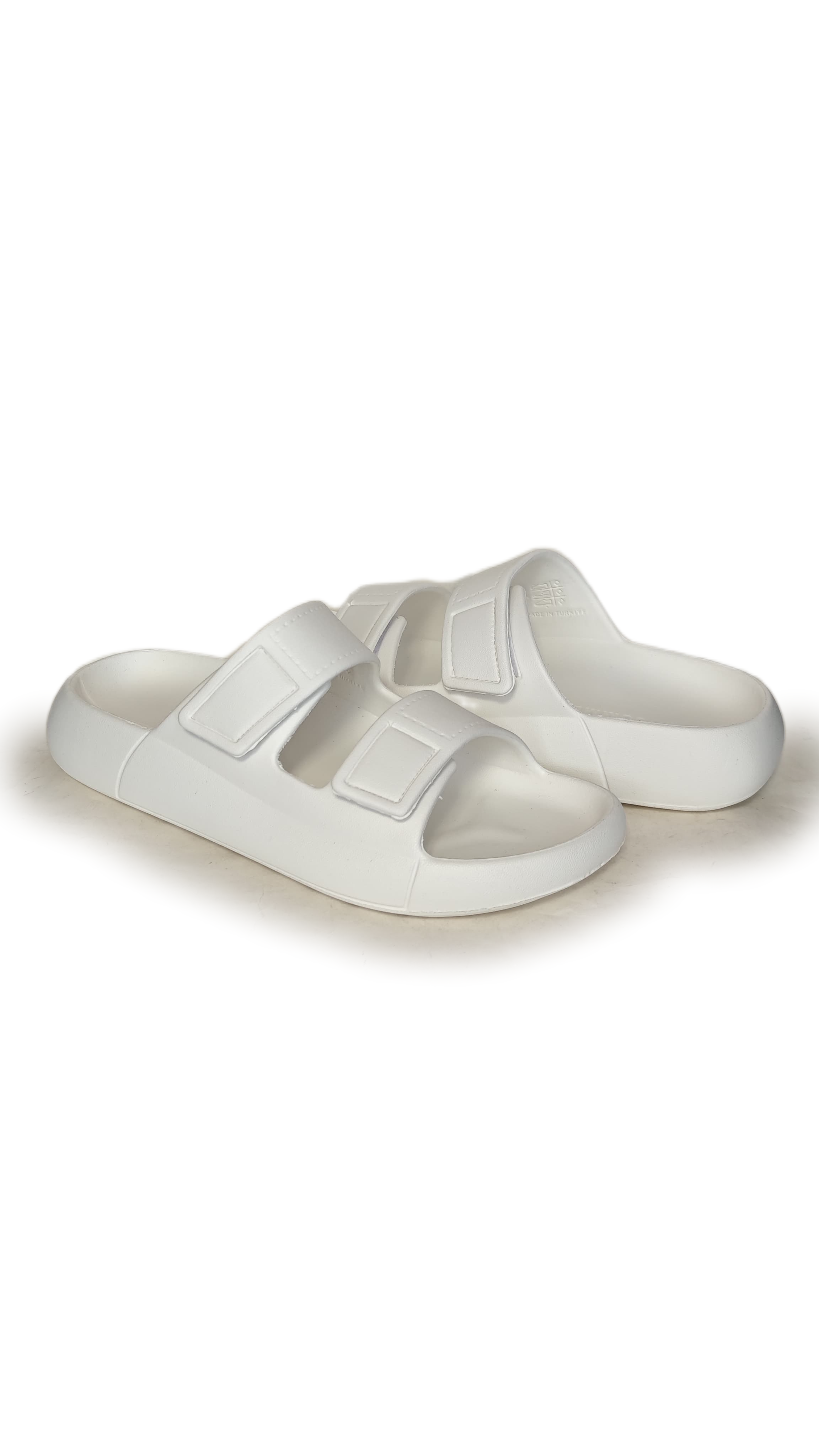 Oregon Shoes FeelUp Comfort Eva Erkek Deniz Günlük Cırtlı Terlik Ekru