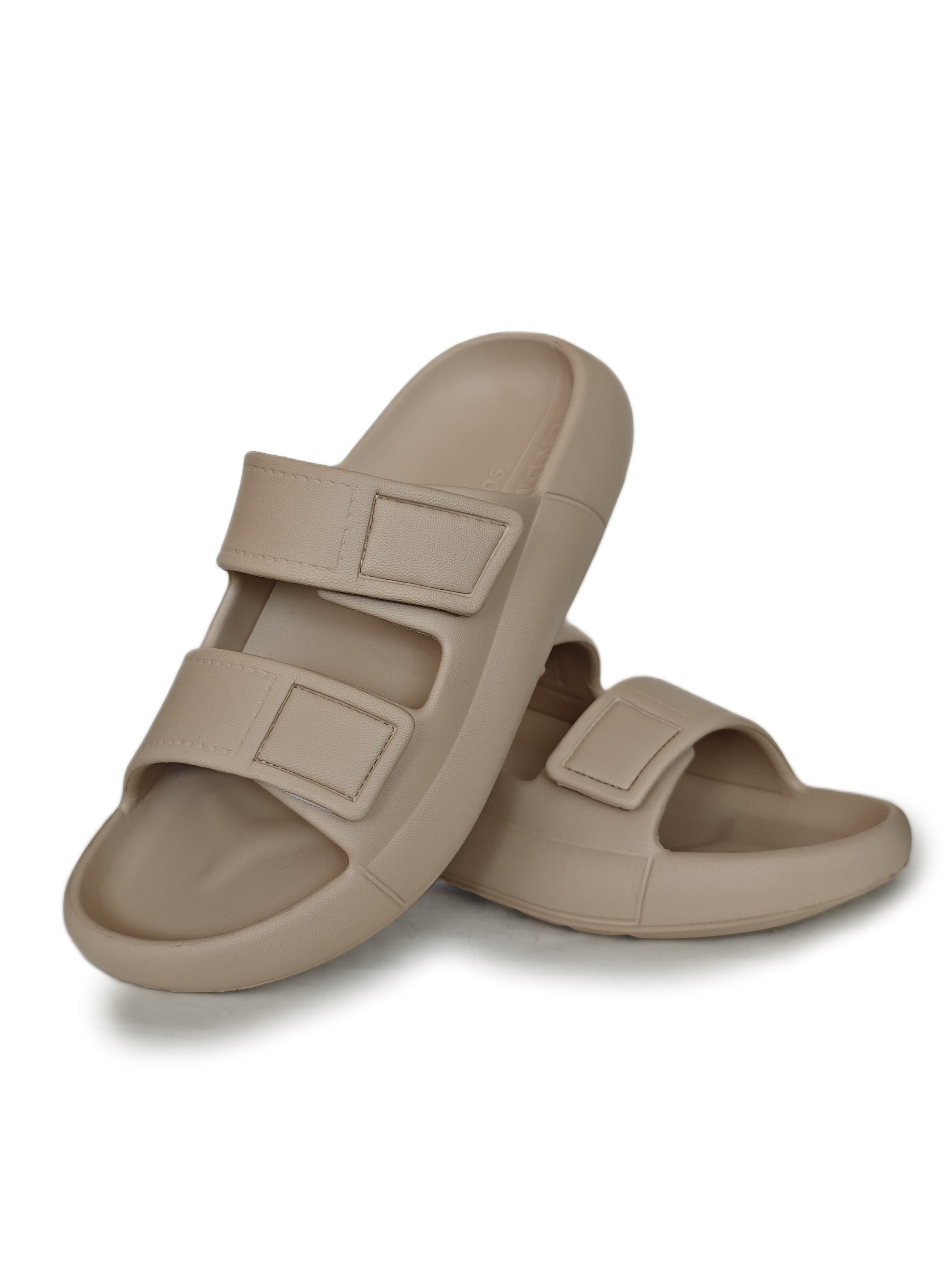Oregon Shoes FeelUp Comfort Eva Erkek Deniz Günlük Cırtlı Terlik Kum