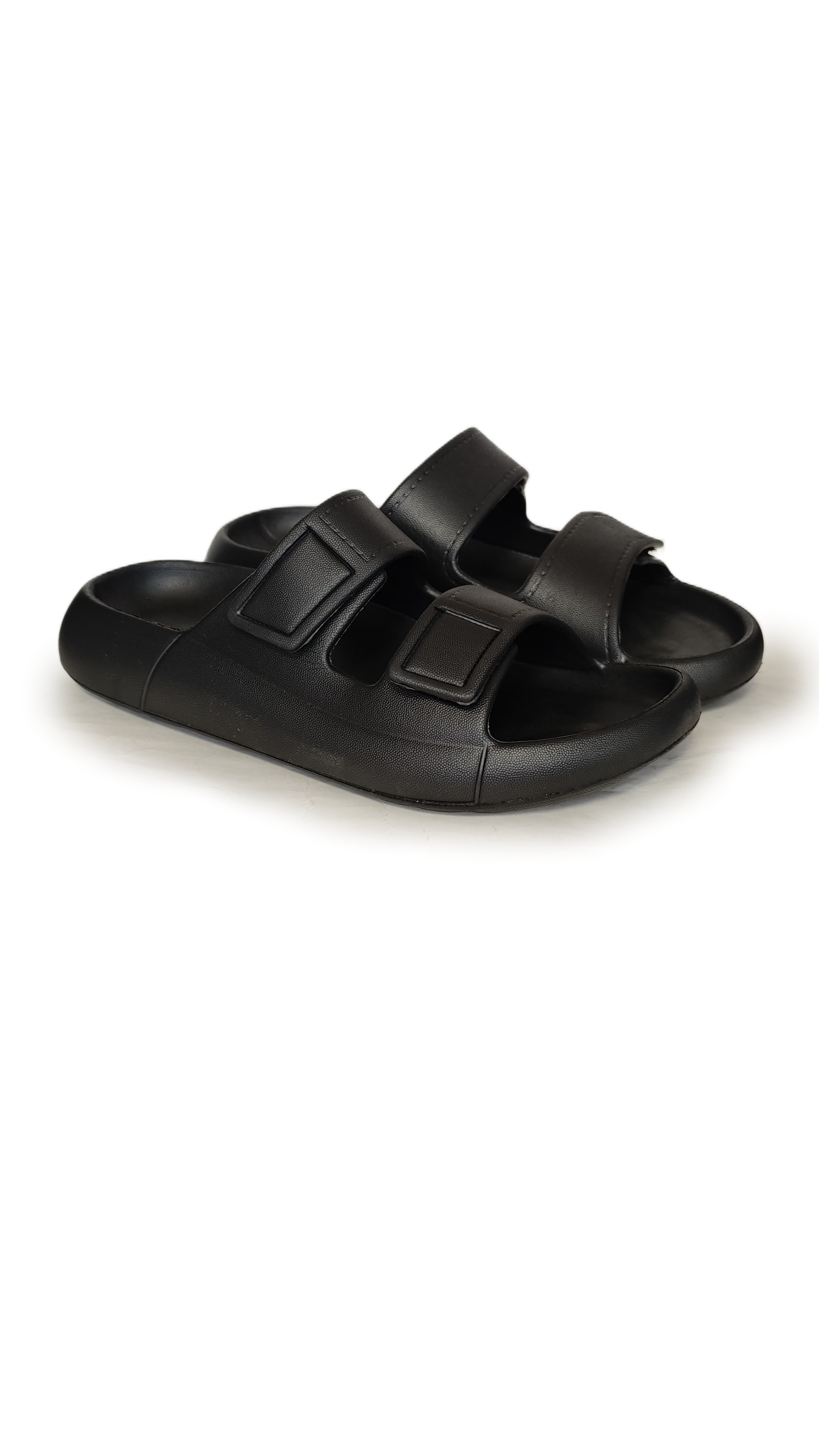 Oregon Shoes FeelUp Comfort Eva Erkek Deniz Günlük Cırtlı Terlik Siyah