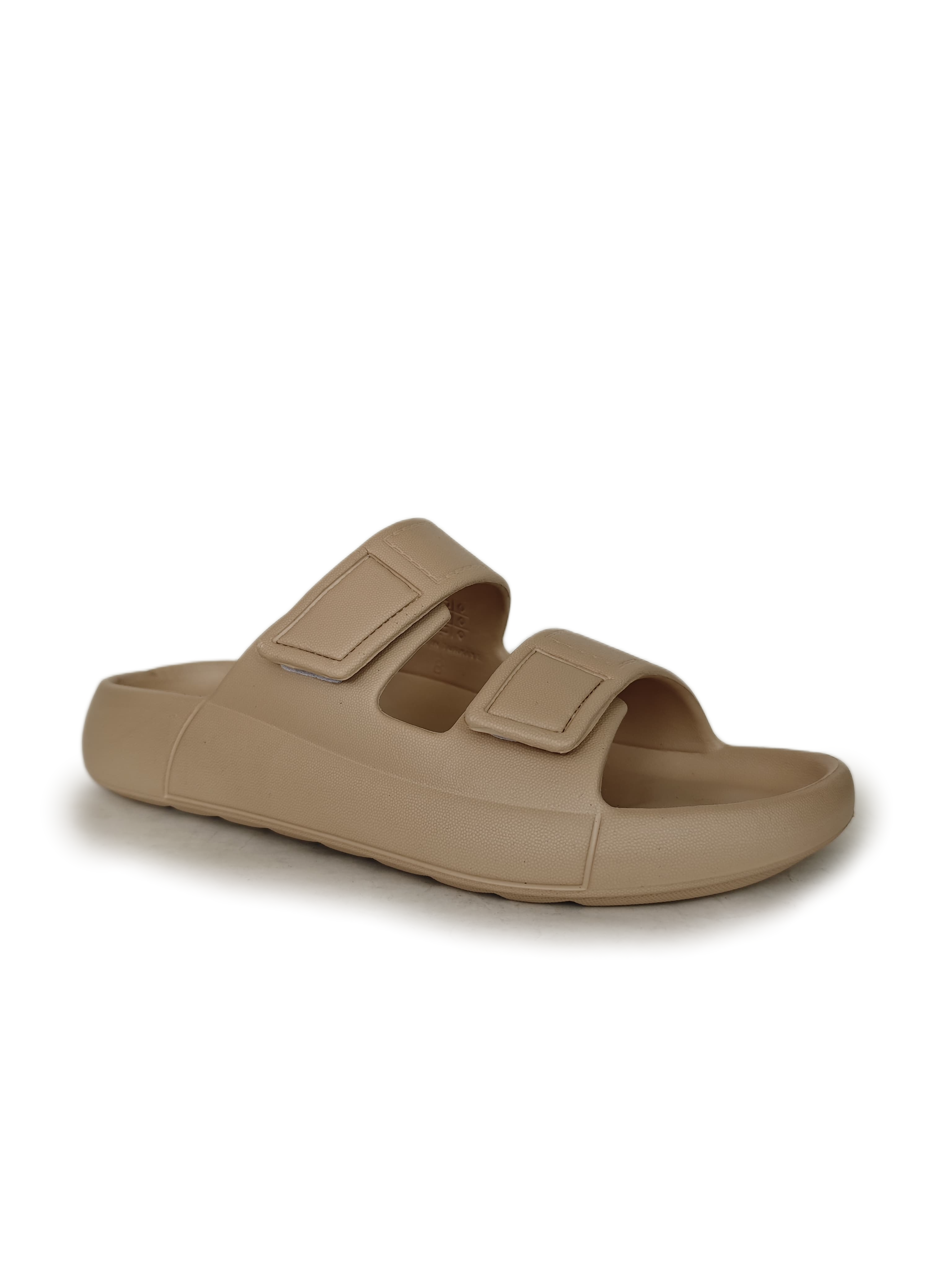 Oregon Shoes FeelUp Comfort Eva Erkek Deniz Günlük Cırtlı Terlik Vizon