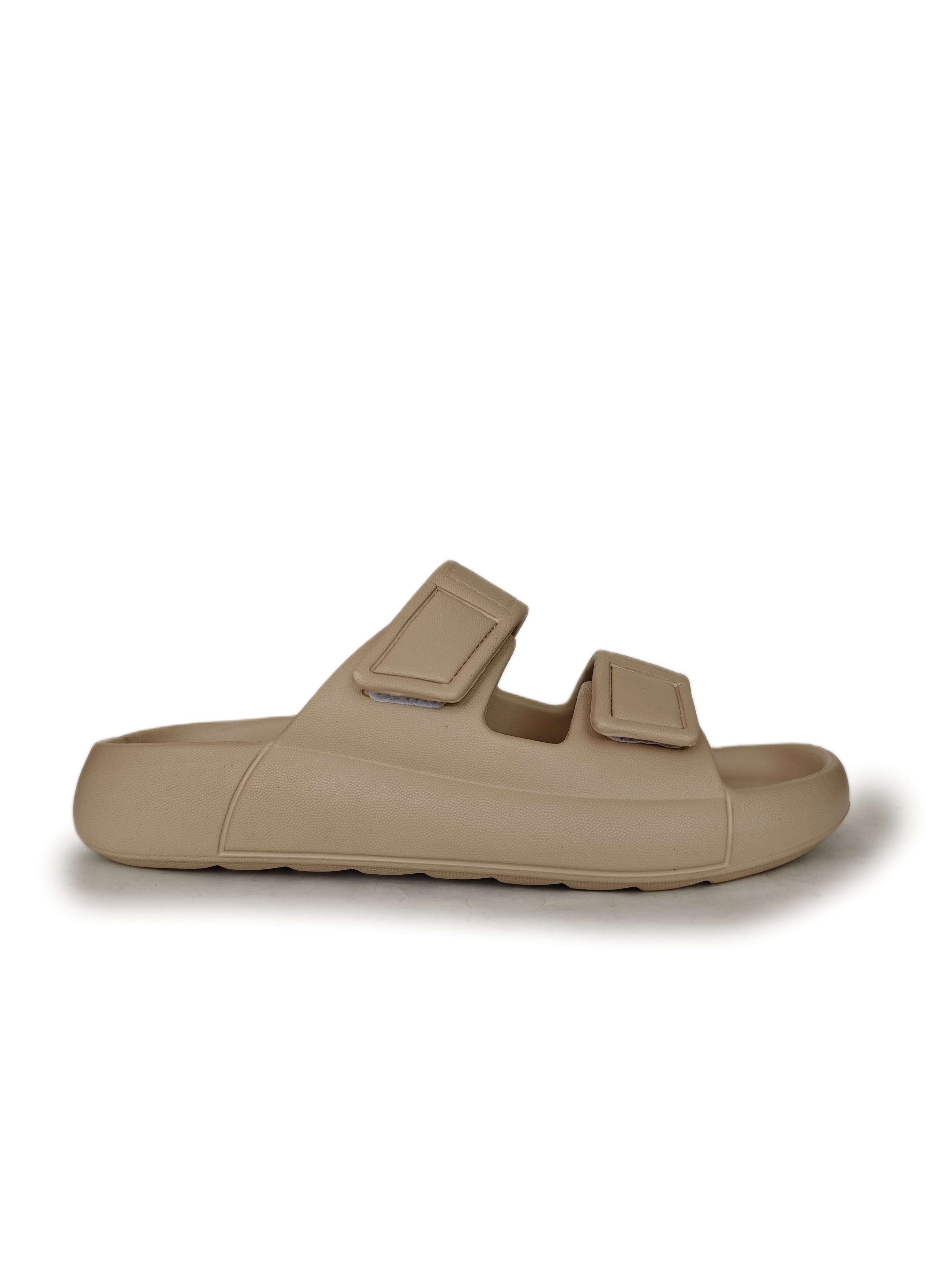Oregon Shoes FeelUp Comfort Eva Erkek Deniz Günlük Cırtlı Terlik Vizon