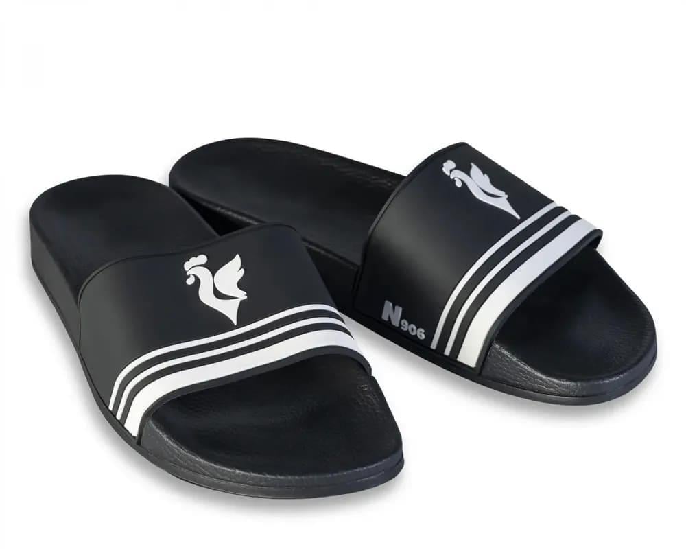 Oregon Shoes N906S1 Cockerel Siyah Plaj Deniz Havuz Erkek Günlük Terlik