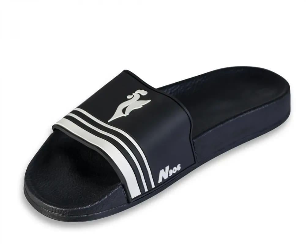 Oregon Shoes N906S1 Cockerel Siyah Plaj Deniz Havuz Erkek Günlük Terlik