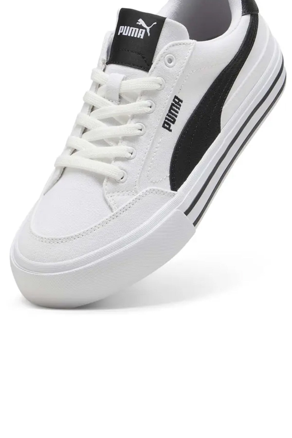 Puma Court Classic Vulc FS Beyaz Siyah Erkek Sneaker Günlük Spor Ayakkabı 396353-02