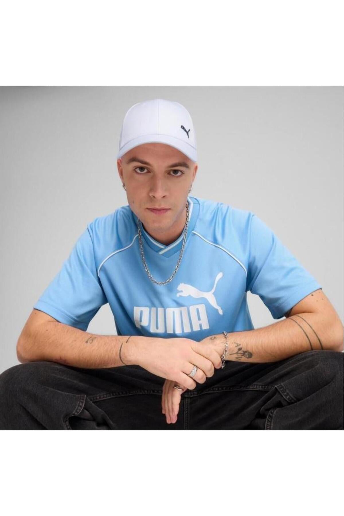Puma Ess Metal Puma Cat BB Cap Şapka Beyaz 025994-07