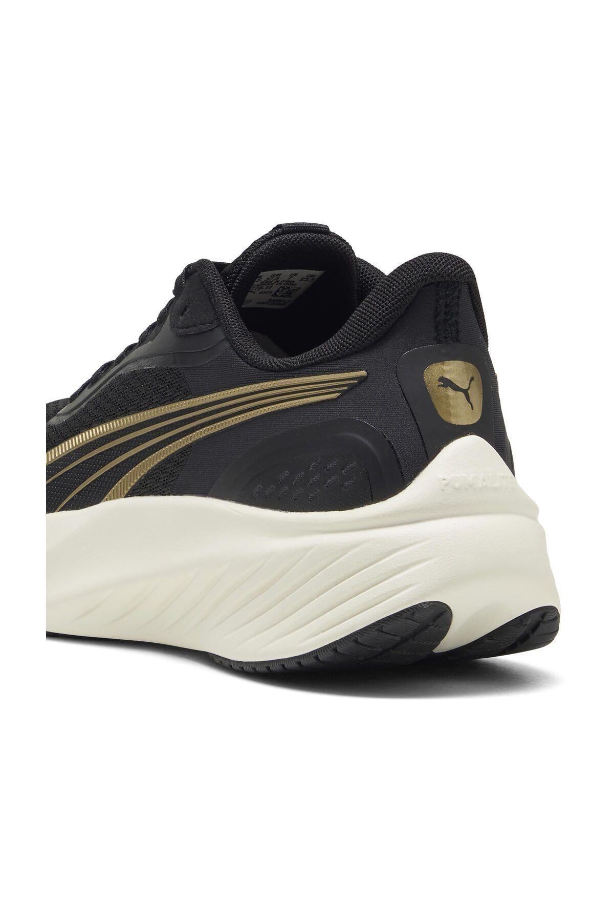 Puma Pounce Lite Siyah Altın Kadın Yürüyüş Spor Ayakkabı 310778-11