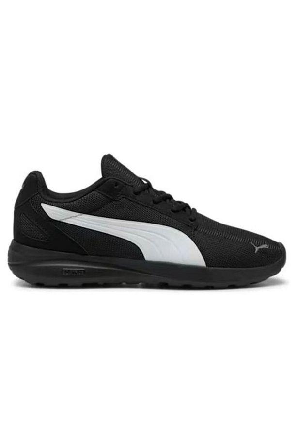 Puma Softride Cosmis LT Erkek Siyah Beyaz Spor Ayakkabı 400235-01