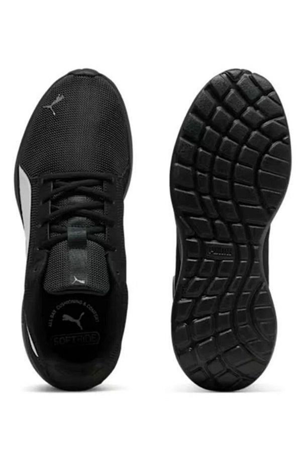 Puma Softride Cosmis LT Erkek Siyah Beyaz Spor Ayakkabı 400235-01