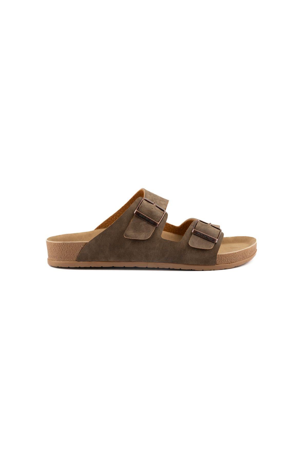 Roy Jones BreezeStep Unisex Vizon Çift Toka Günlük Terlik 6500