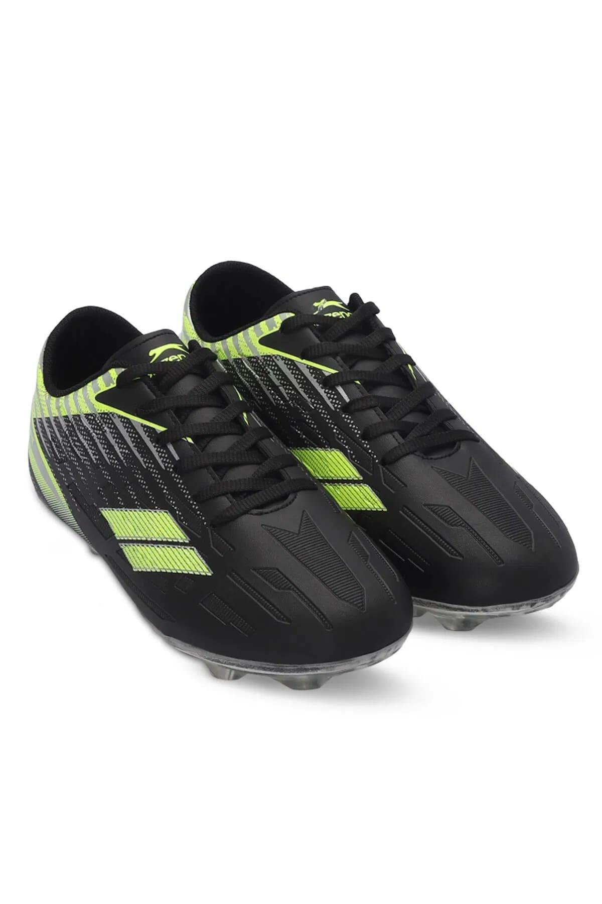 Slazenger CAMBLY Fg Siyah Yeşil Futbol Krampon Ayakkabı