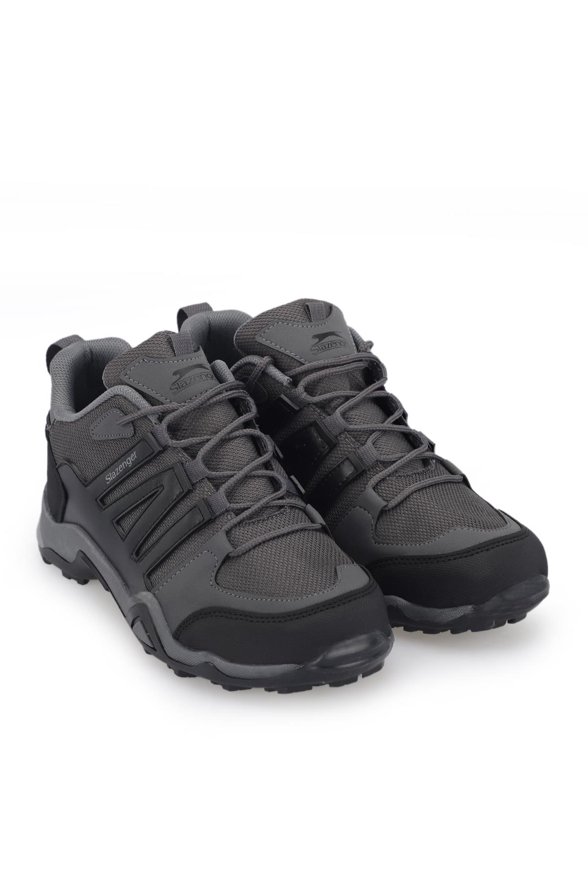 Slazenger General Terrex Erkek Kışlık Spor Ayakkabı Gri Füme SA21OE027-230